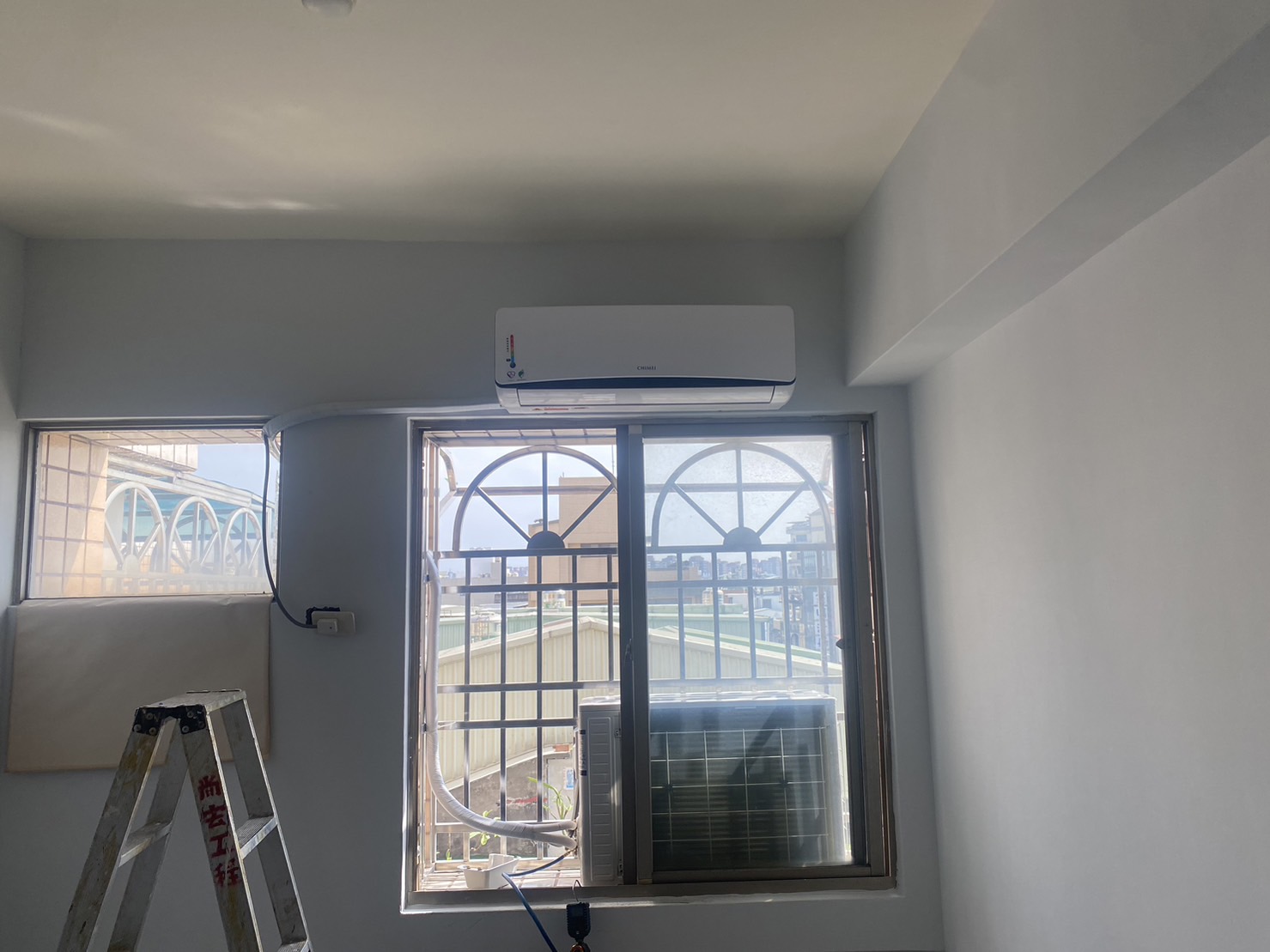 [弘楠空調案例]大社黃先生家中套房裝新冷氣跟管路的第3張圖片